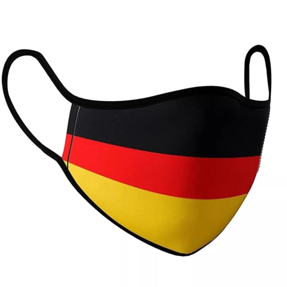 Germany Flag Six Layer Face_Mask Tiktok_Mask For Men And Women Gaming_Mask With Adjustable Ear Loop And Digital Print Face_Mask Graphics Print Anime_Mask