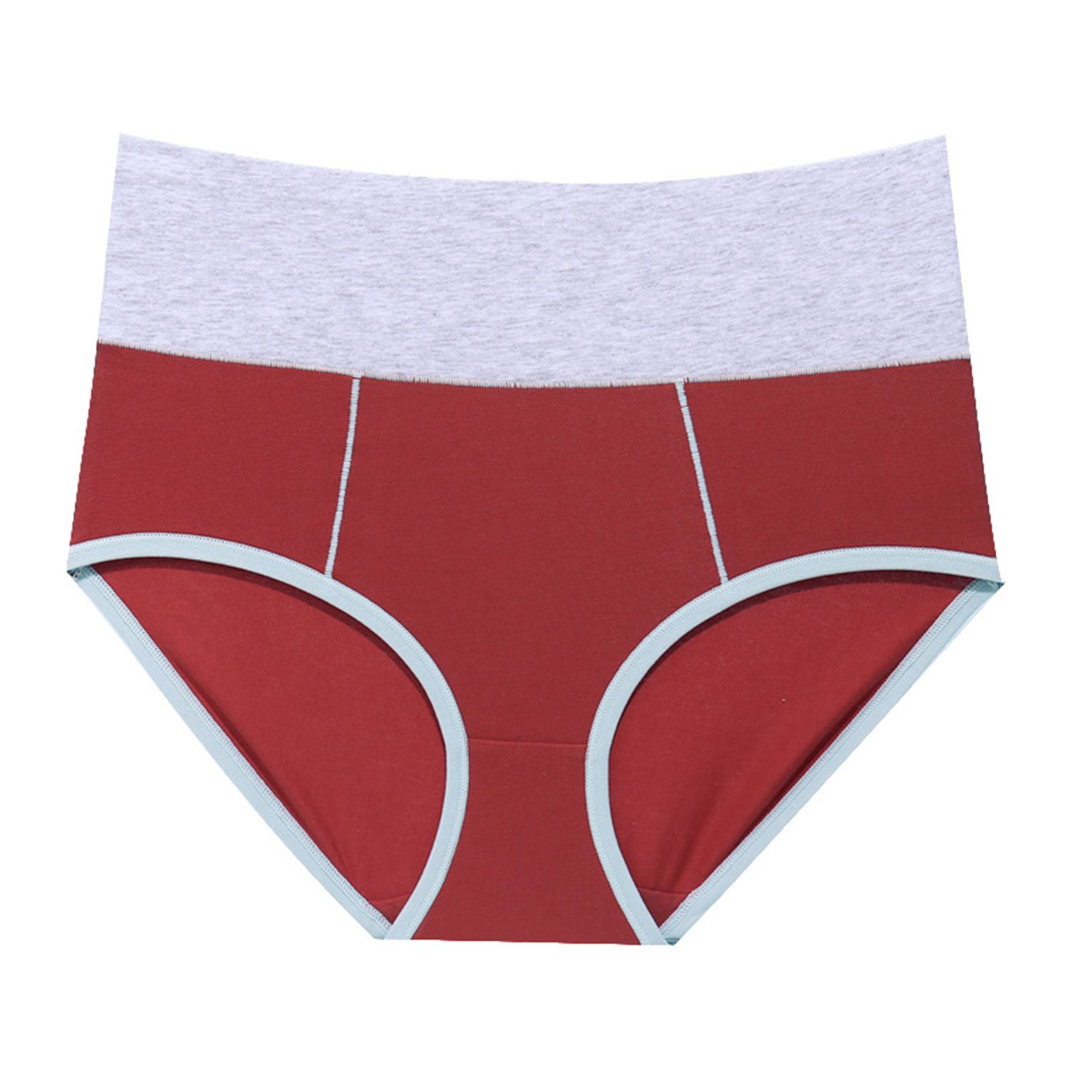 Female Underwear Soft Contrast Color Panties
