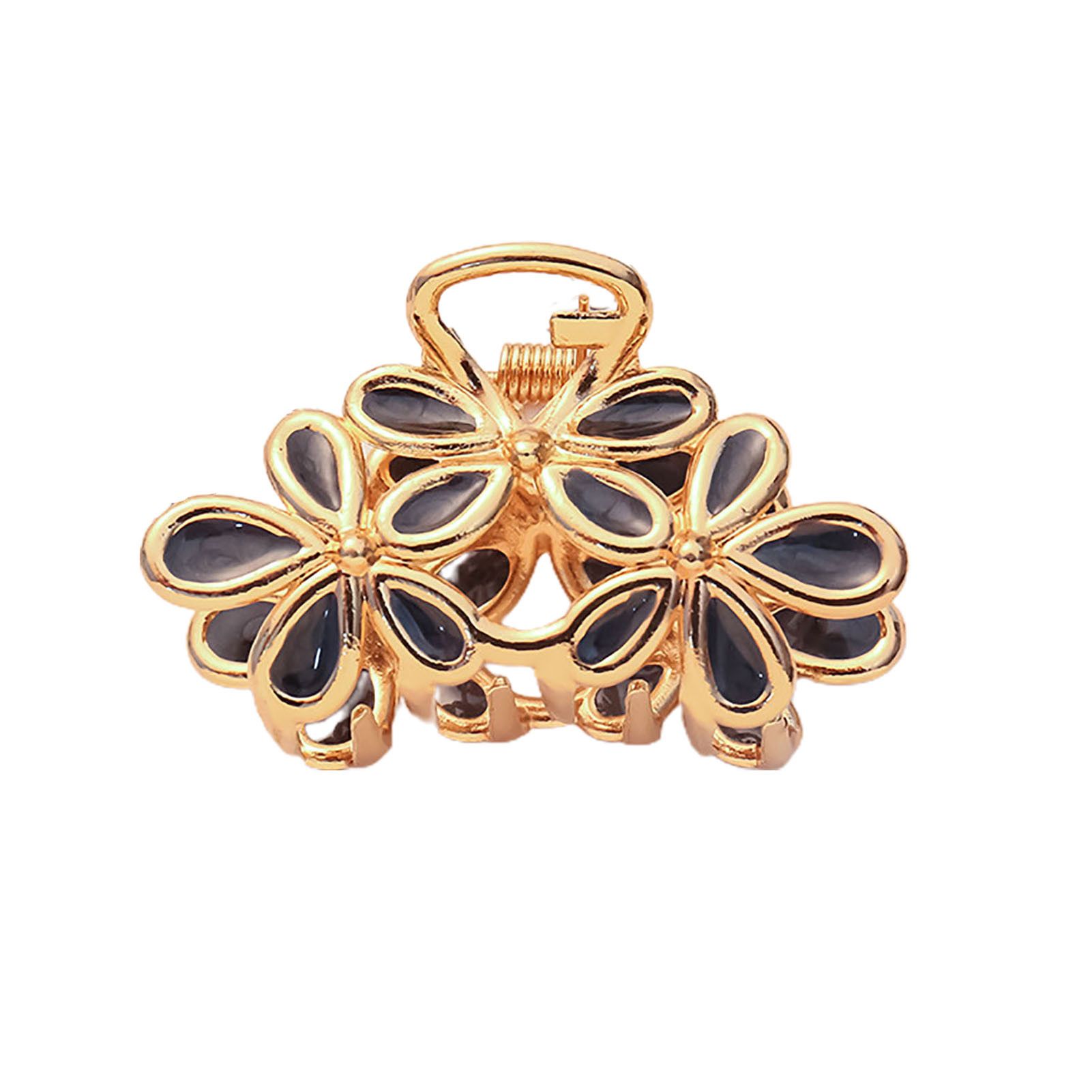 Hair Catch Clamp Fresh Flower Shaped Big Hair Clip
