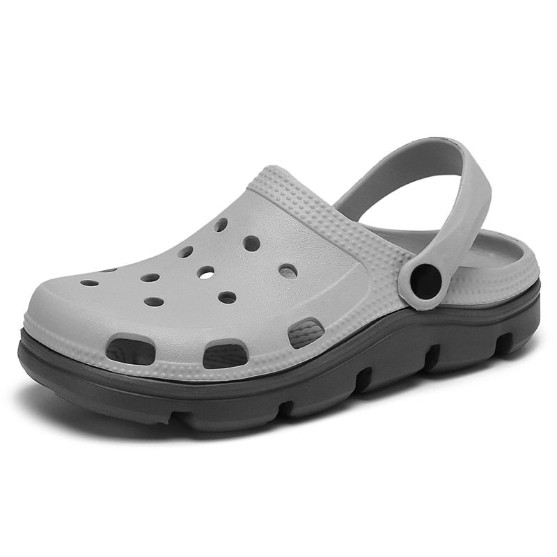 2022  Clogs Men Sandals Casual Shoes EVA Lightweight Sandles Uni Colorful Shoes for Summer Beach Ztos Hombre