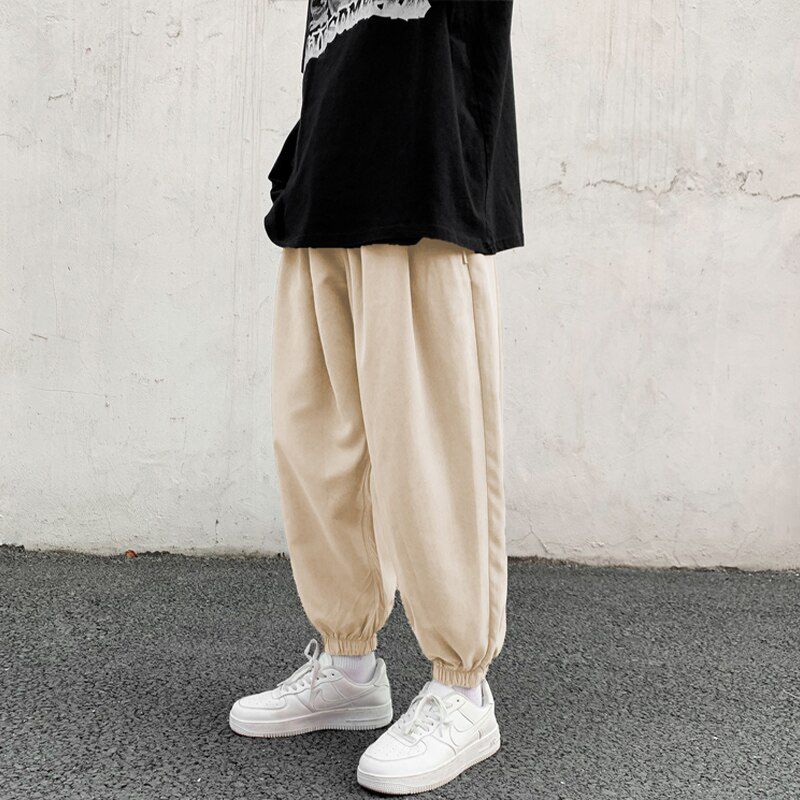 New Fashion Men Cargo Pants Spring Summer Streetwear Male Casual Joggers Pants Men Hiphop Trousers Men