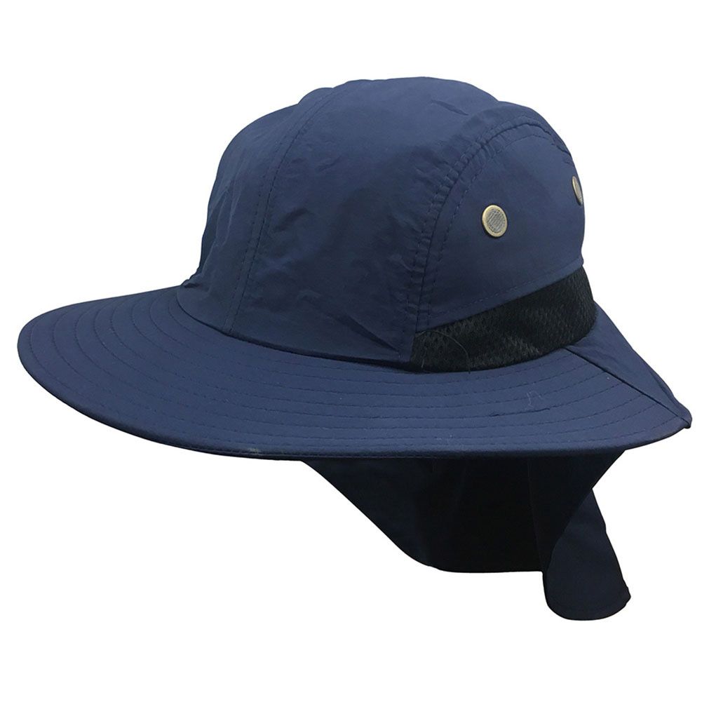 Adjustable Breathable Wide Brim Neck Cover Anti UV Protection Cap Summer Sun Hat
