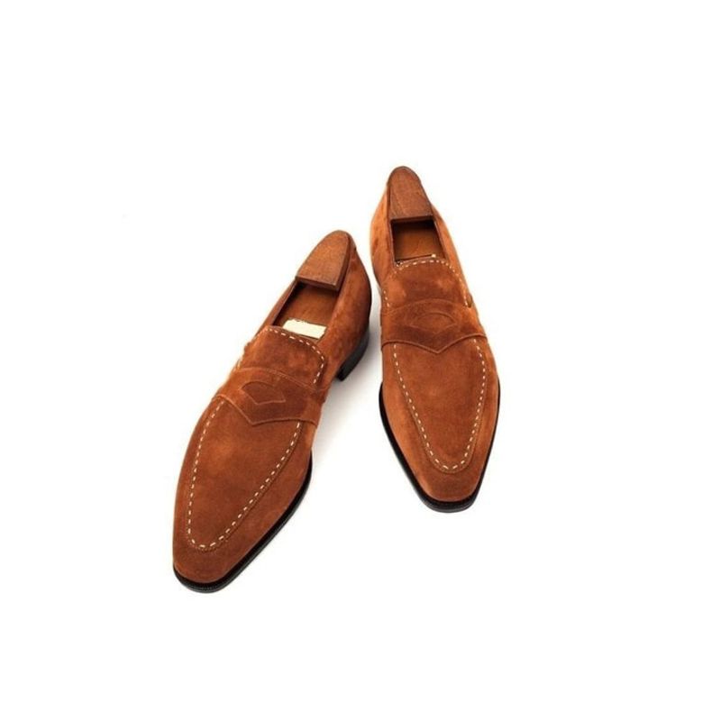 Fashion Men Pu Leather Shoes Low Heel Fringe Shoes Brogue Shoes Men Ankle Outdoor Boots Autumn Classic Male Casual Ztos