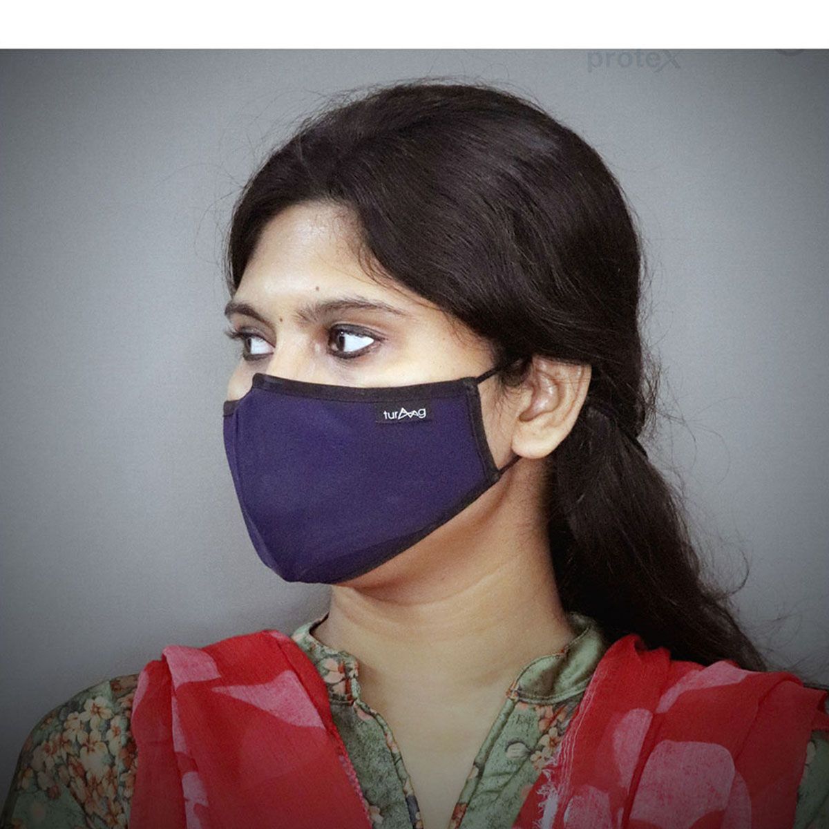 [Pack of 02] Turaag Protex Reusable Face Mask for Women