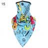Flame Paisley Print Anti Sun Dustproof Breathable Bandana Neck Gaiter Fe Cover