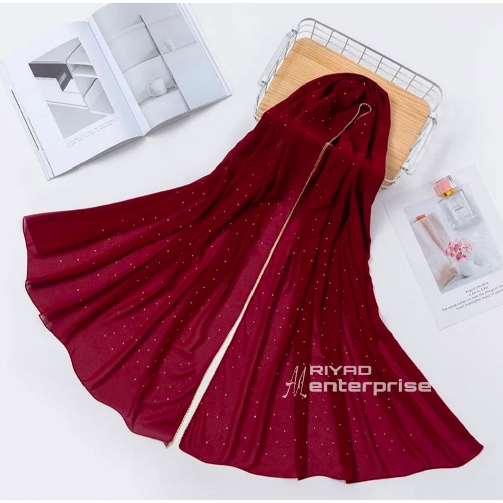 Elegantly Designed Georgette Hijab for Women