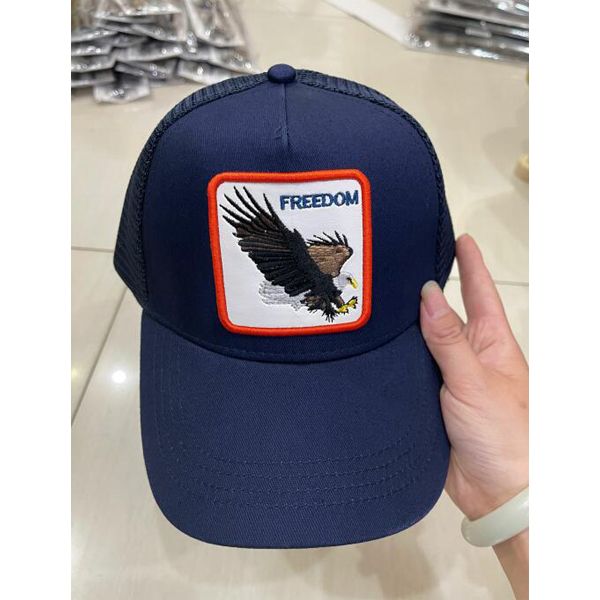 1pc Baseball Cap Animal Embroidery Anime Cute Embroidery Summer Mesh Men's Ms. Outdoor Sunshade hats-A2