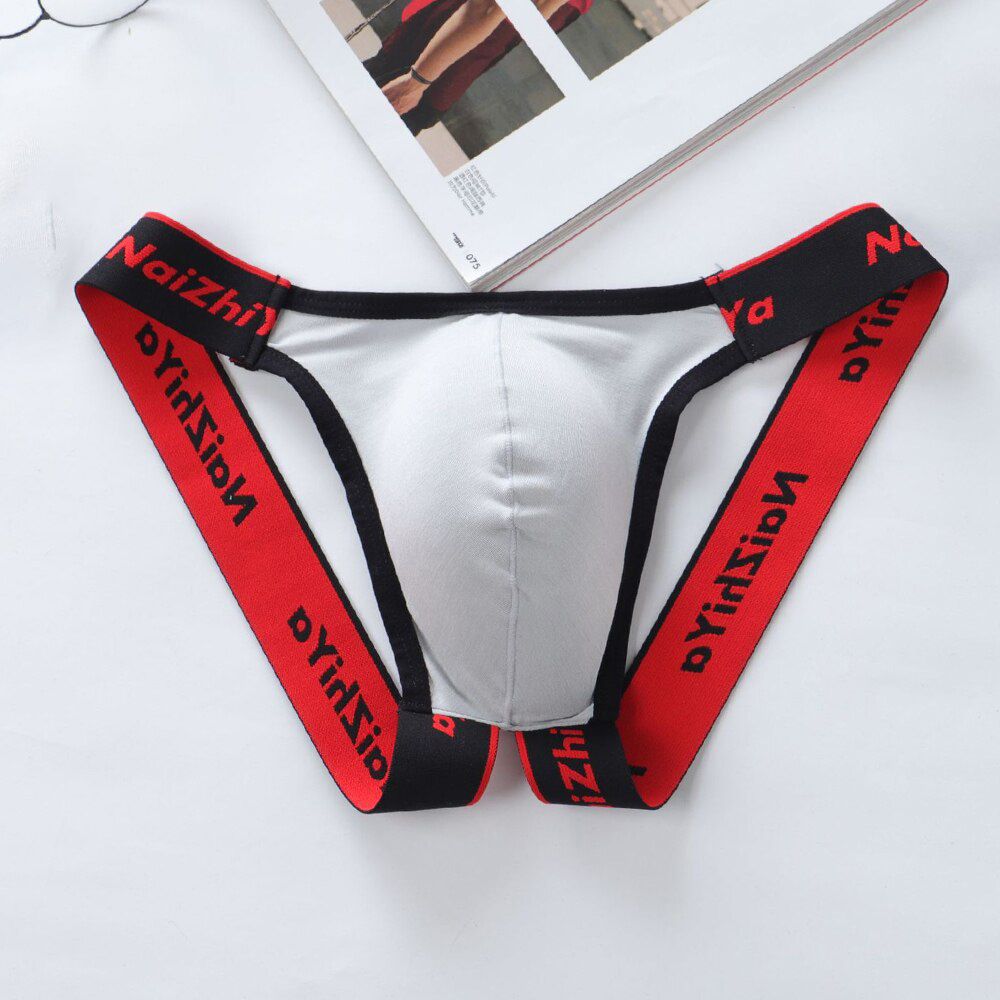 Men's Sexy Briefs Jockstrap Pouch Cuecas Gay Slip Homme Srting Man Breathable Panties Thongs Men U Pouch Underpants