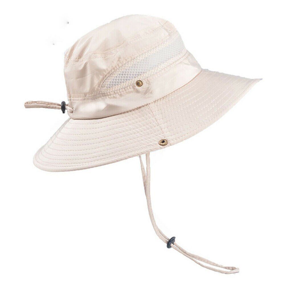 Couples Outdoor Hat Women Summer Dry Sun Hat Men Joker Collapsible Climbing Big Wide Brim Bucket Hats