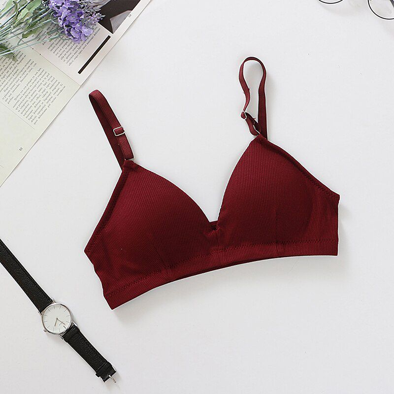 2020 Ins Style Bralette Push Up Lingerie Cotton Strapless Bras Lace  Bra Women Underwear Plus Size Bras For Women Top B0080