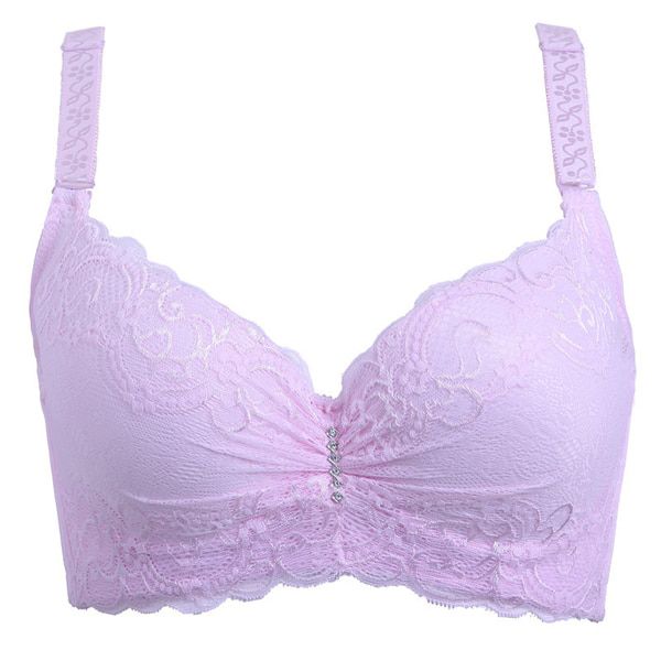 Plus Size CDE Push Up Cup Thin Large Cups Bra Brassiere Lace Bralette Adjusted  Big Size Bras For Women Deep V Bras Underwear