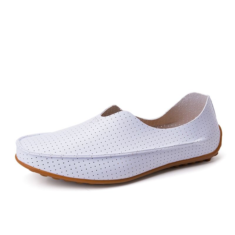 Men Fashion PU Loafers Leather Casual Shoes Large Size EU 39-47 Slip-on Man Flat Driving Shoes Black Blue Beige