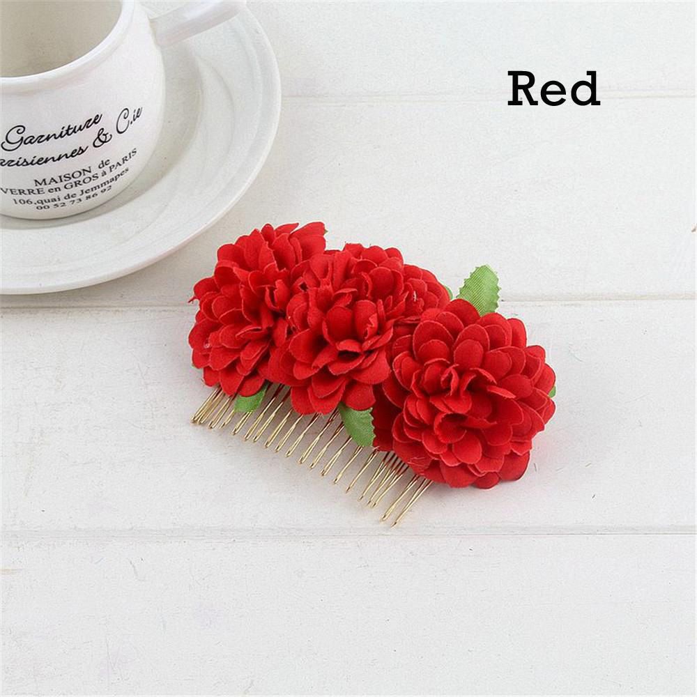 【BestGO】Party  Flower Headwear BriHairpin Hair Comb Hair Clip Wedding Accessories