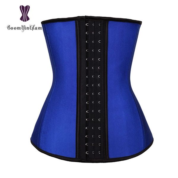 Plus Size Leopard Printed Latex Waist Cincher Shaper Waist Trainer Perfect Body Shaper For Women 2839#