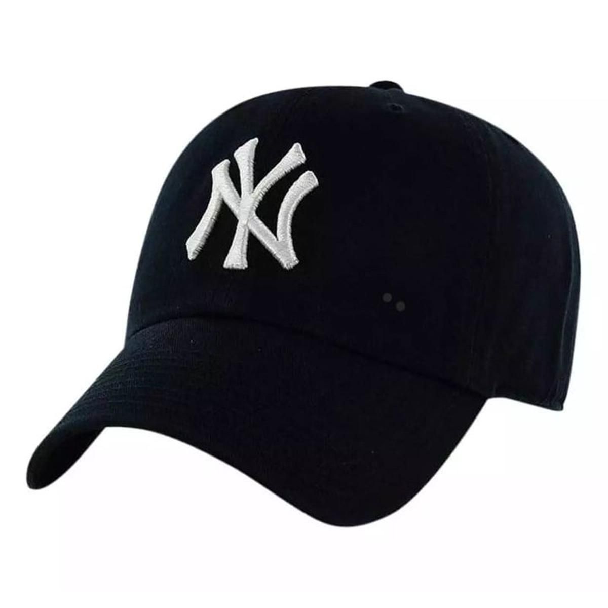 Black Cotton Cap for Men