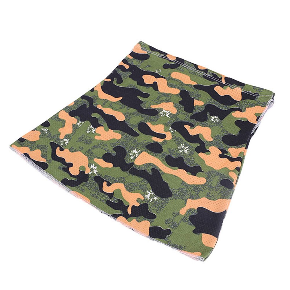 Camo Print Unisex Anti-UV Breathable Outdoor Face Cover Neck Gaiter Bandana