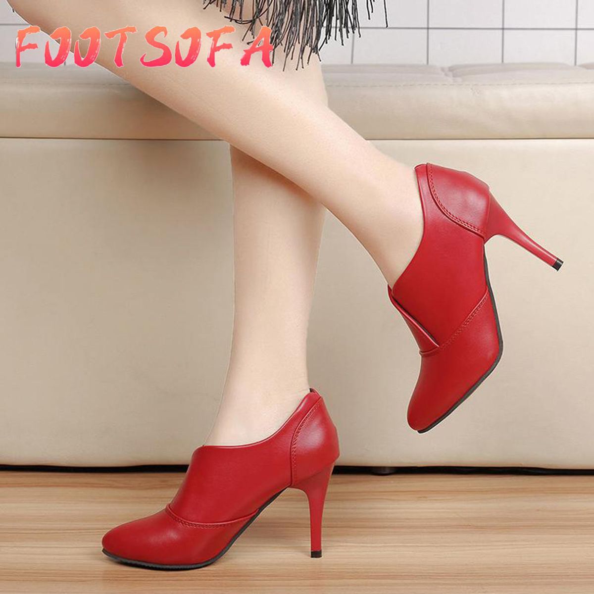 Boots for Women Korean Fashion Waterproof Plus Size Brand Pump Shoes for WomenSharp Head Heel High-heeled Single Boots High Heel Shoes High Heels for Women Pumps Shoes Wedding Shoes
