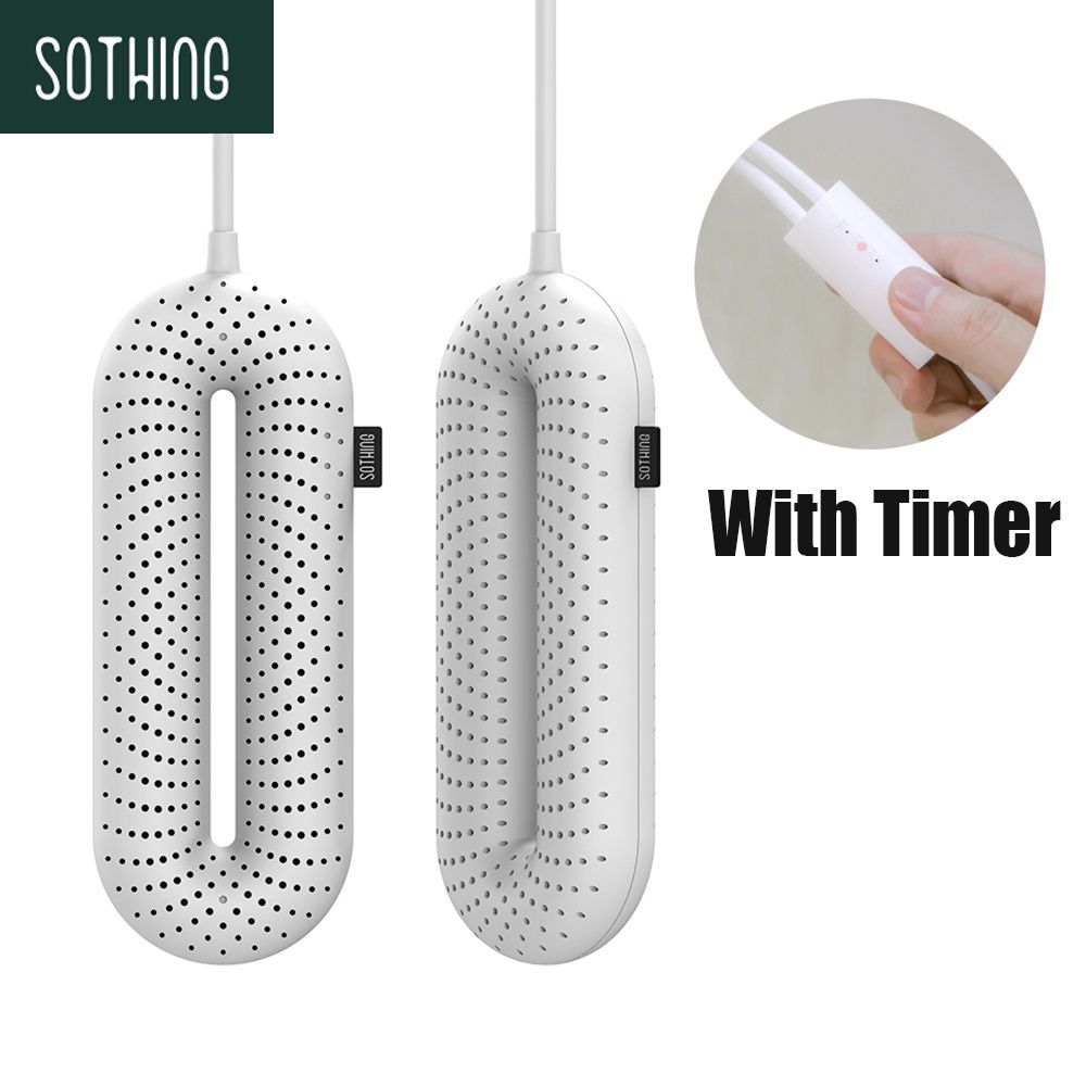 (With Timer) Youpin SOTHING Portable Household Electric Sterilization Shoes Dryer DSHJ-S-1904 Zero-One Constant Temperature Drying Deodorization 220V