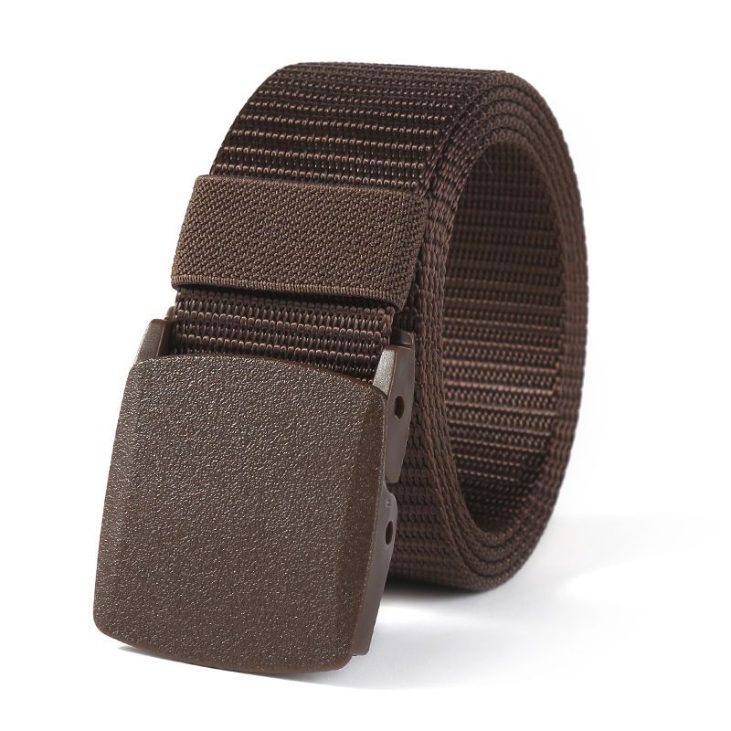 Men Nylon Adjustable Belt Men Female Belts Outdoor Travel Tactical Waist Belt Buckle Tactical Canvas Wild Belts