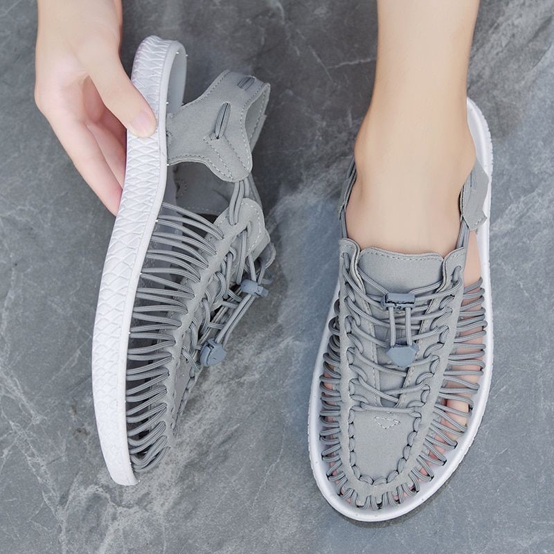 Women Shoes Summer Designer Hand-woven Men Sandals Breathable Loafer Sports Beach Shoes Outdoor Comfortable Men Sandal sandalias