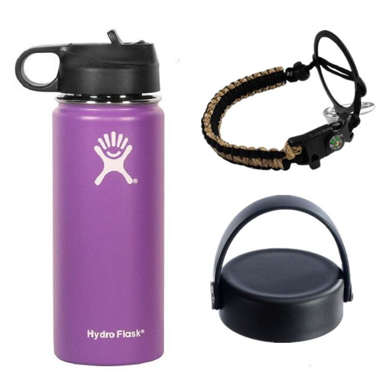 40oz sets Sports Bottle Hydro Flask Tumbler Flask Insulated Flask Stainless Steel Water Bottle Wide Mouth Outdoor