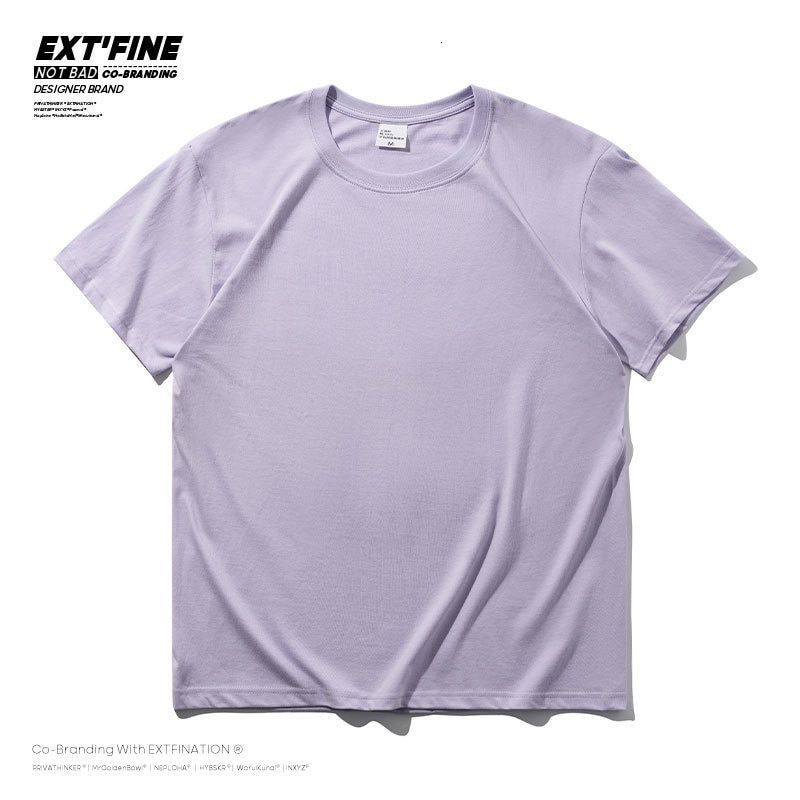 Privathinker 100% Dense Cotton Short Sleeve T-shirt Men 2021 Summer Casual Tshirt Harajuku T Shirt Tops Tee Men's Clothing