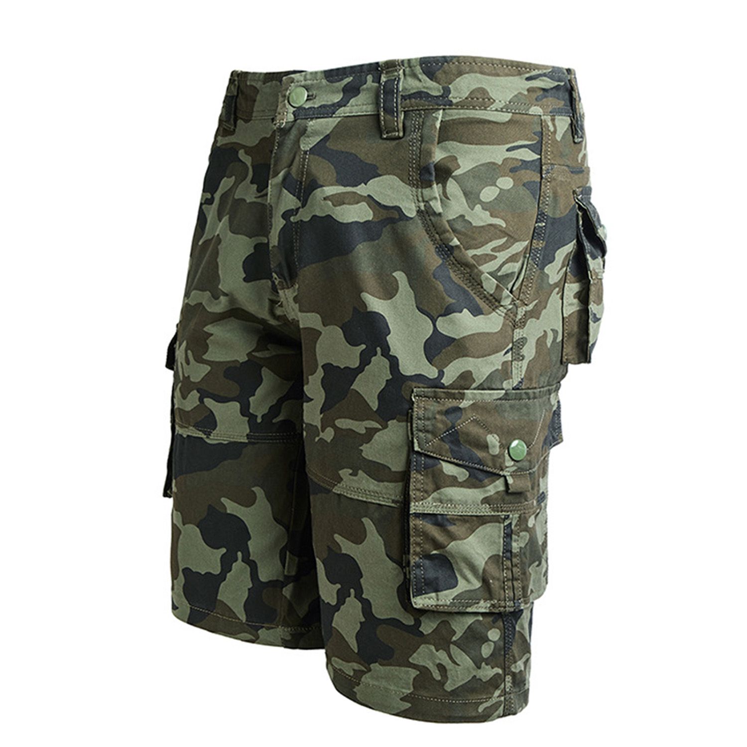 Men Shorts Military Breathable Polyester Loose Short Pants for Men