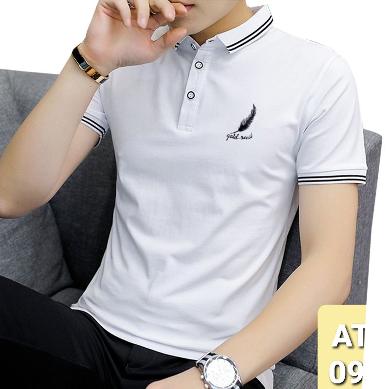 White Premium Quality Polo Shirt For Men - Polo T Shirt For Men