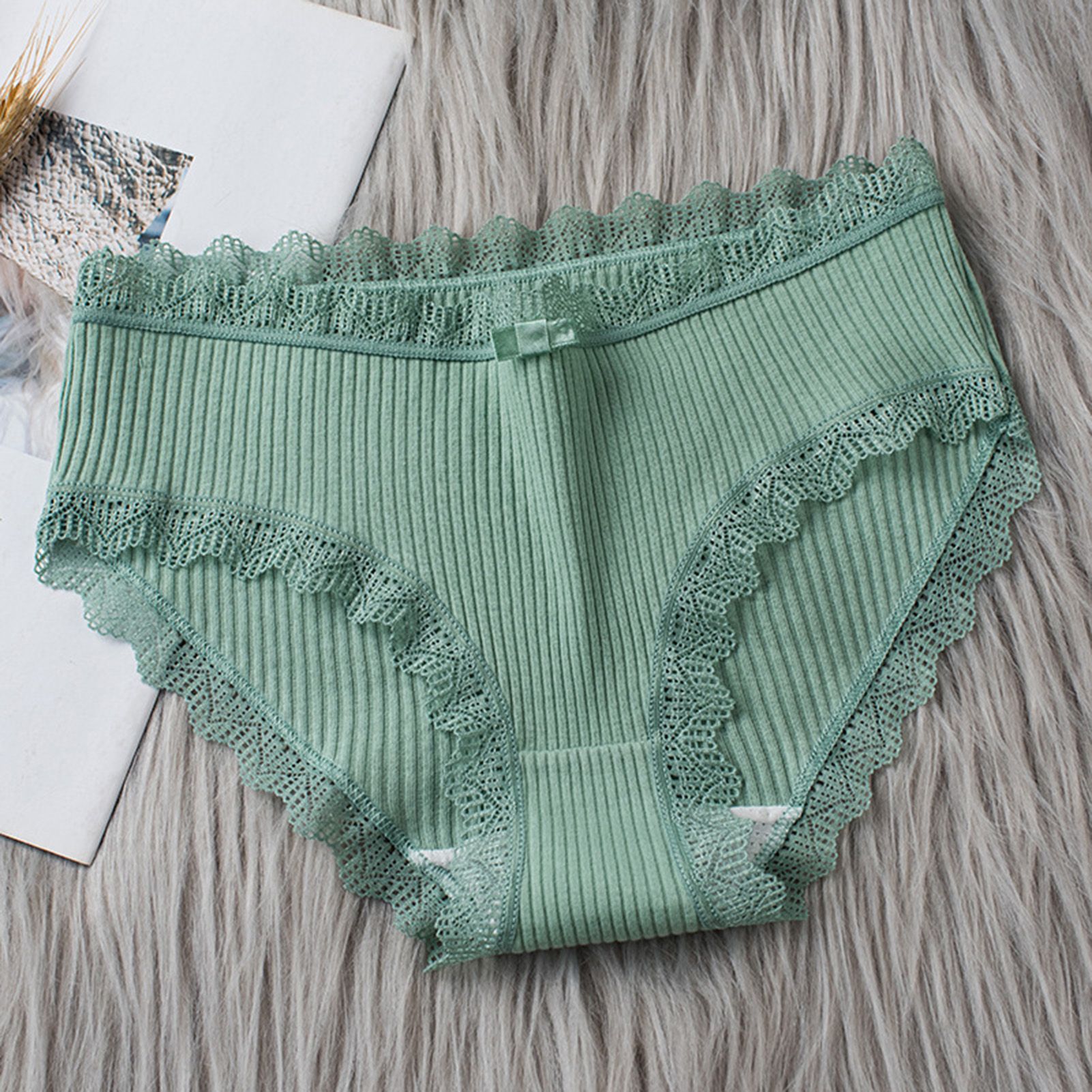 Lady Briefs Lightweight Pure Color Lady Briefs