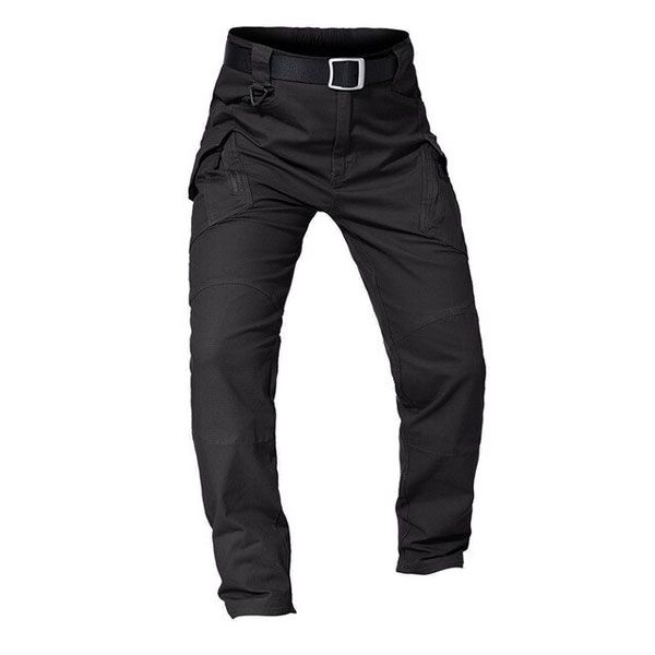Tactical Pants Men Summer   Long Trousers Multi-pockets Waterproof Wear Resistant Casual Cargo Pants Men
