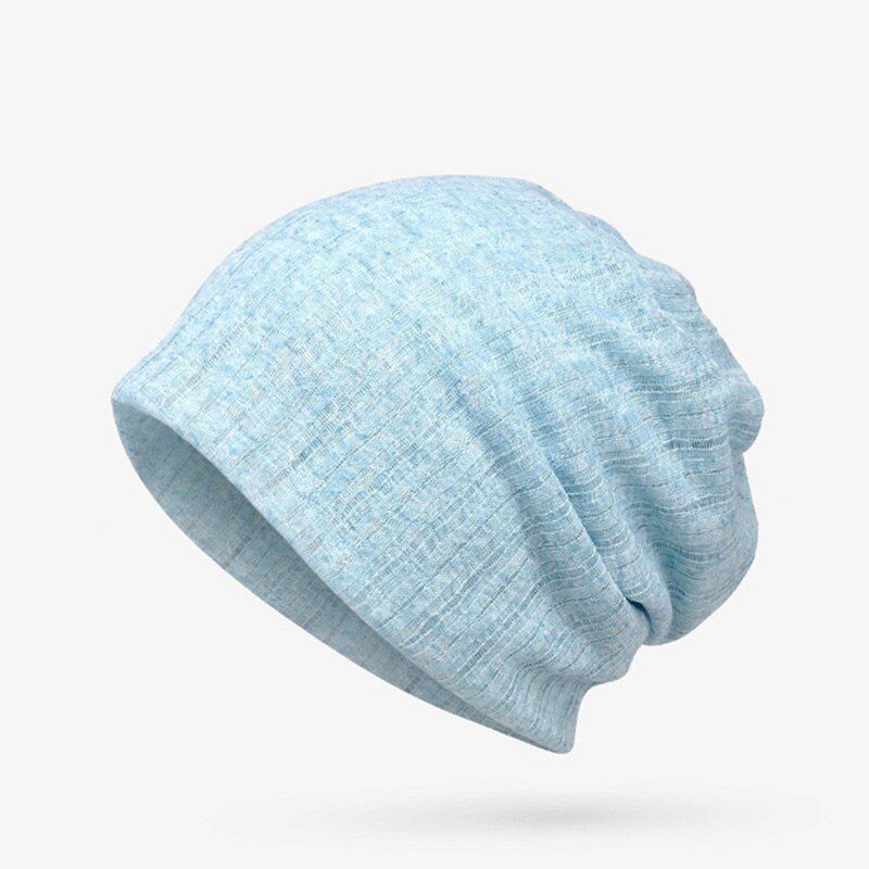Spring Autumn Women Men Ponytail Beanies Cap Thin Section Breathable Skullies Hats For Boy Girl Cap Messy Bun Caps Hat
