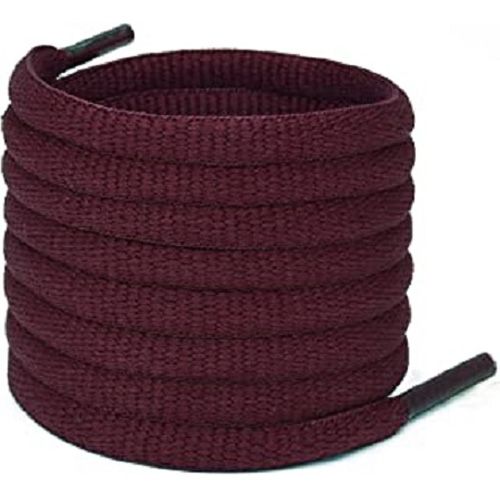 Shoelace Athletic Sport Shoe Laces Burgundy 120 cm long