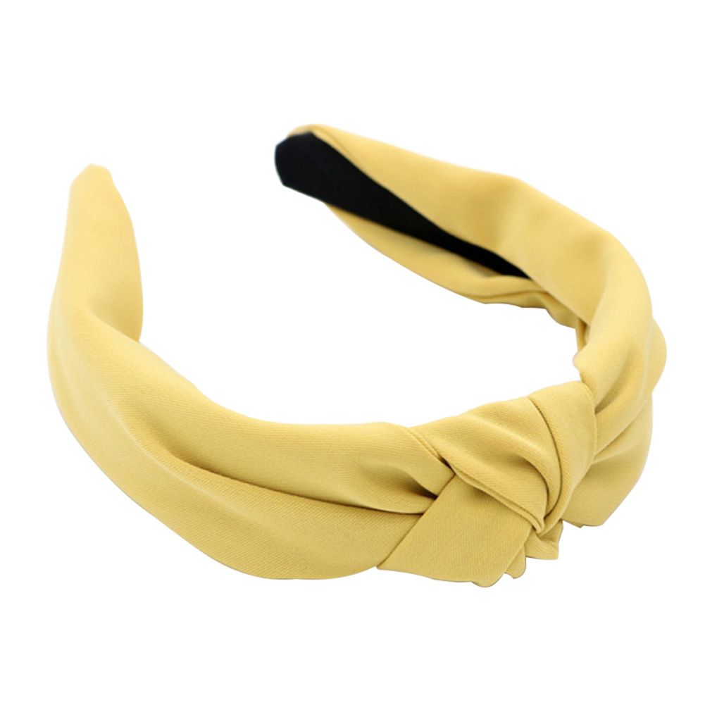 Fashion Women Girl Cross Knotted Wide Rim Hair Hoop Loop Hairband Headband Gift
