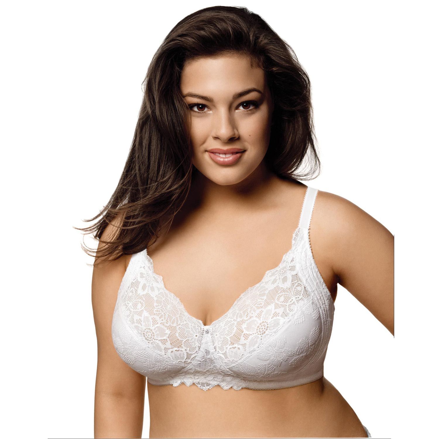 Women's Lace & Net Non Padded Non-Wired Regular Bra