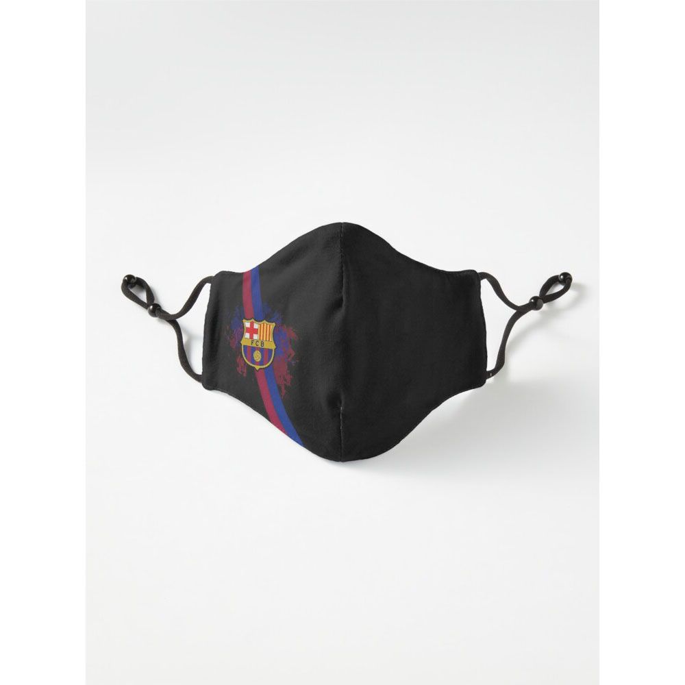 FC Barcelona Fooball Club Messi UEFA Champions Copa del ReySix Layer Face Mask For Men And Women