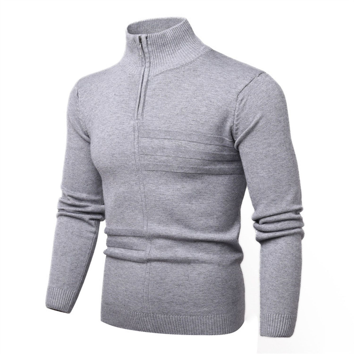Autumn Sweater Solid Color Knitted Spring Sweater