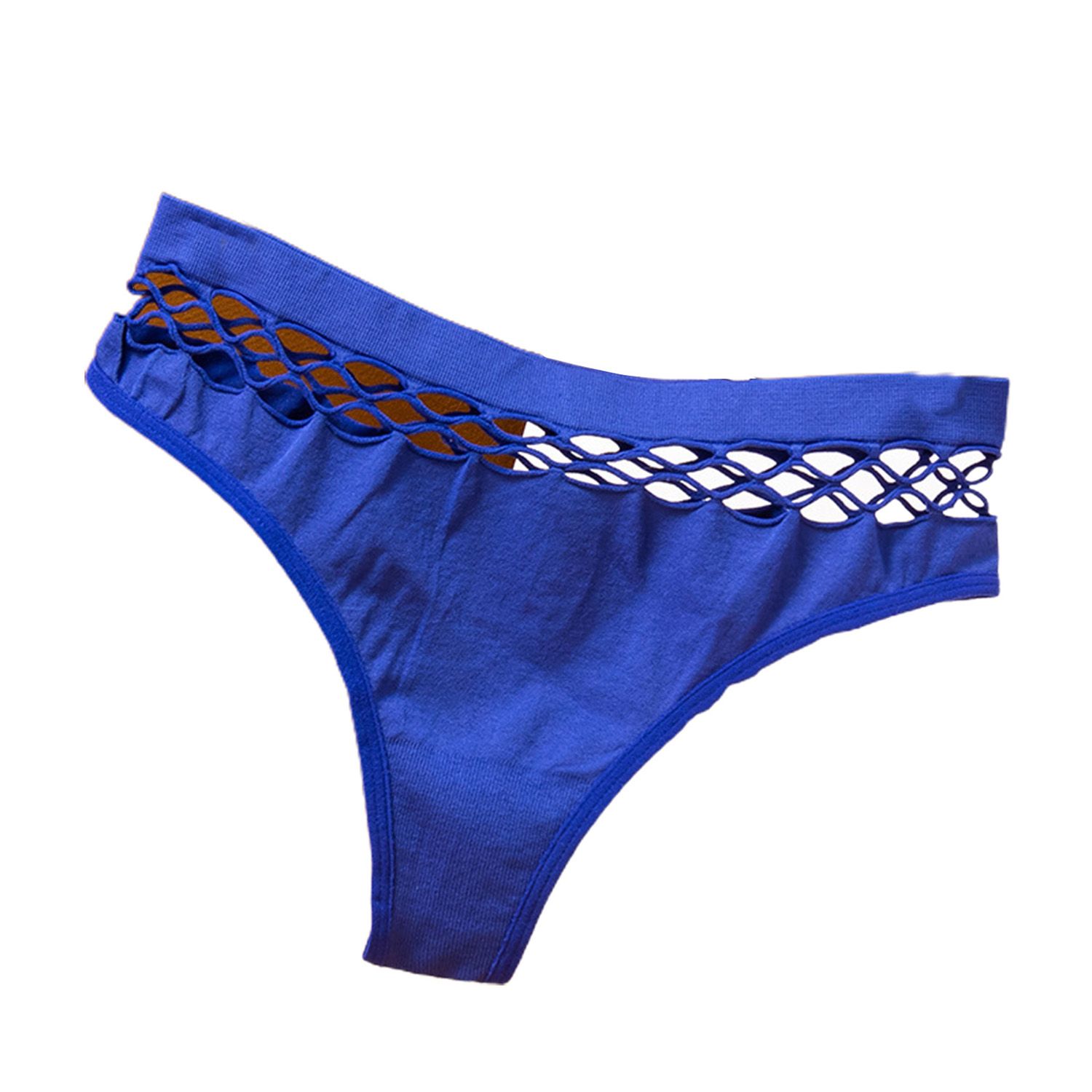 Women Panties Breathable Hollow Out Moisture Absorption Women Panties