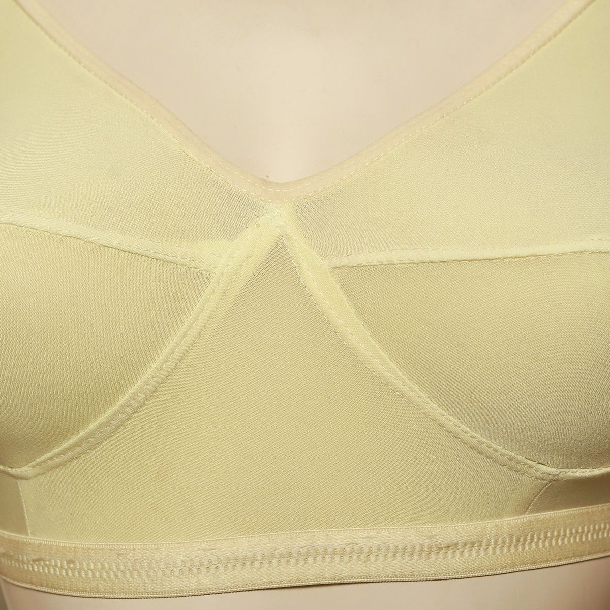 Cotton Bra For Women (Yellow)
