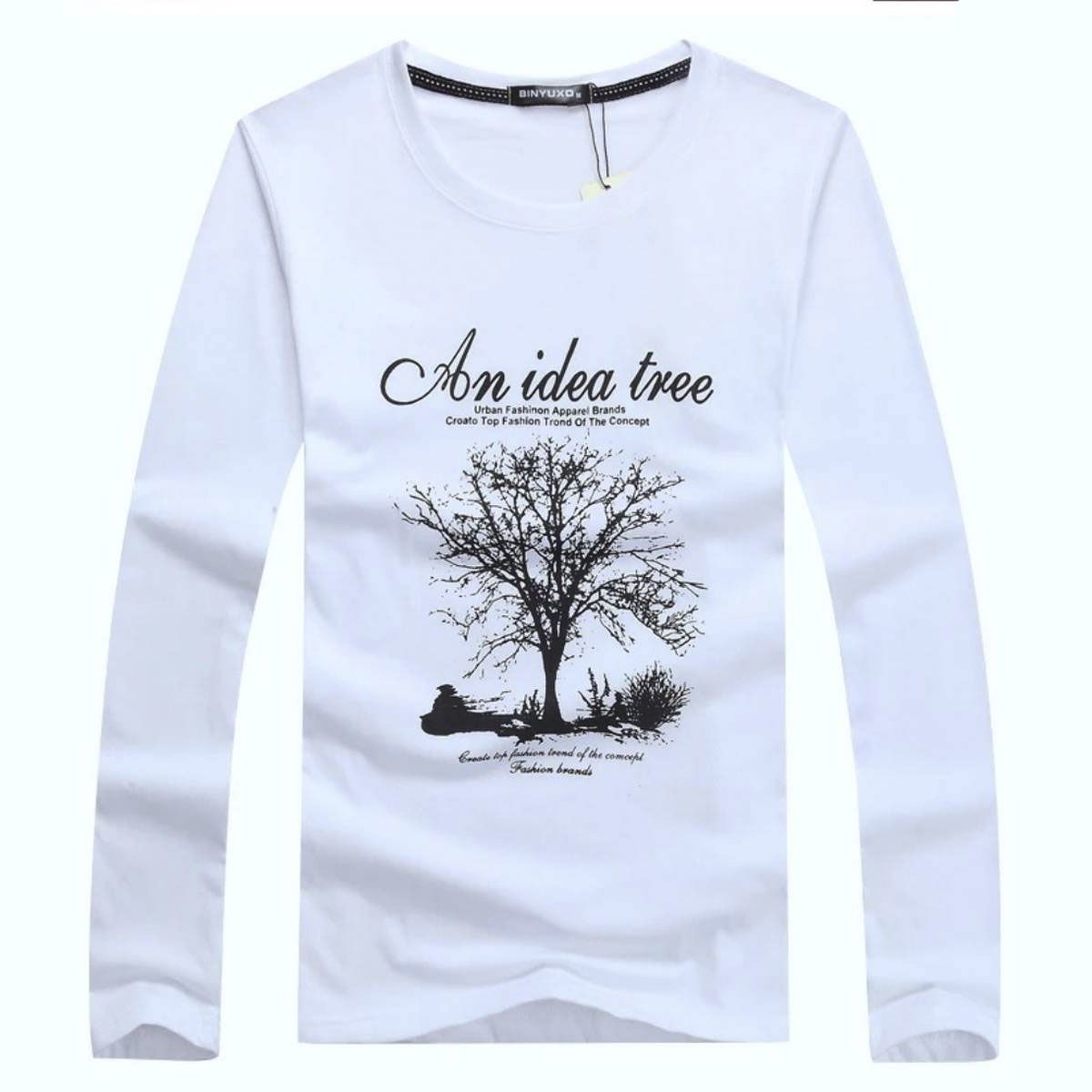 Poly Cotton Full Sleeve T-Shirt  for Men - T Shirt For Man