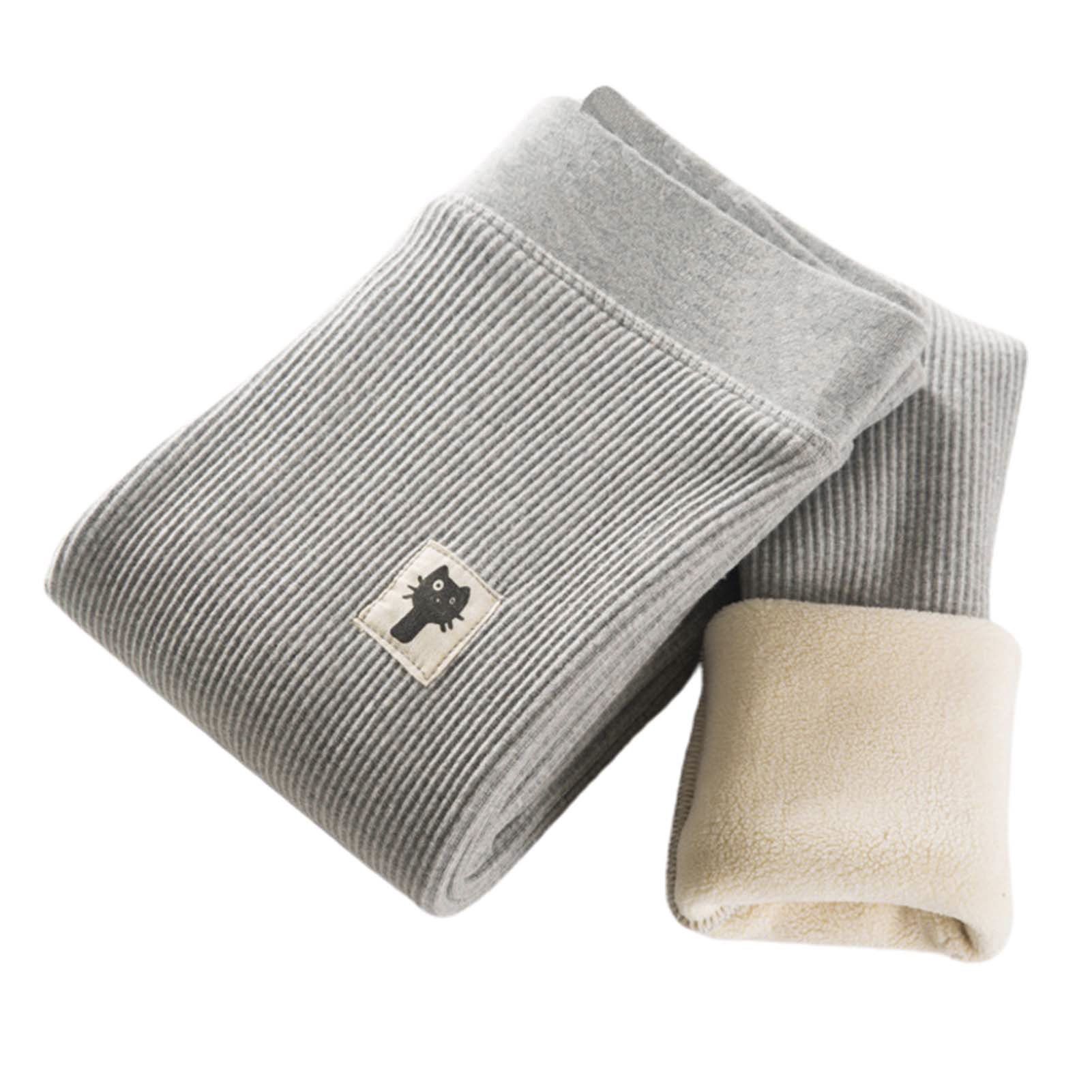 Leggings Solid Color Windproof Korean Style Thermal Pants