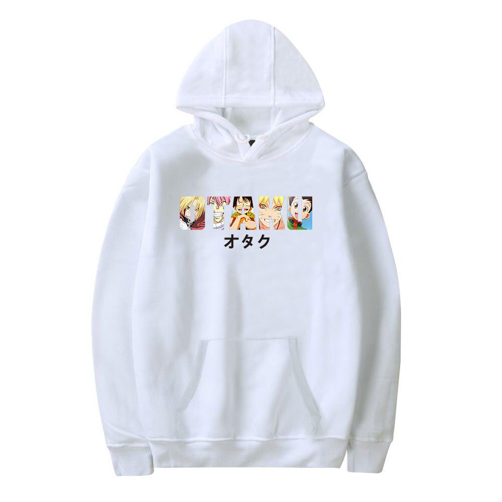 DL102 Japanese Harajuku Hoodies Women Men  Hop Sweatshirt Cotton Warm Pullover Streetwear OTAKU Tracksuit Sudaderas