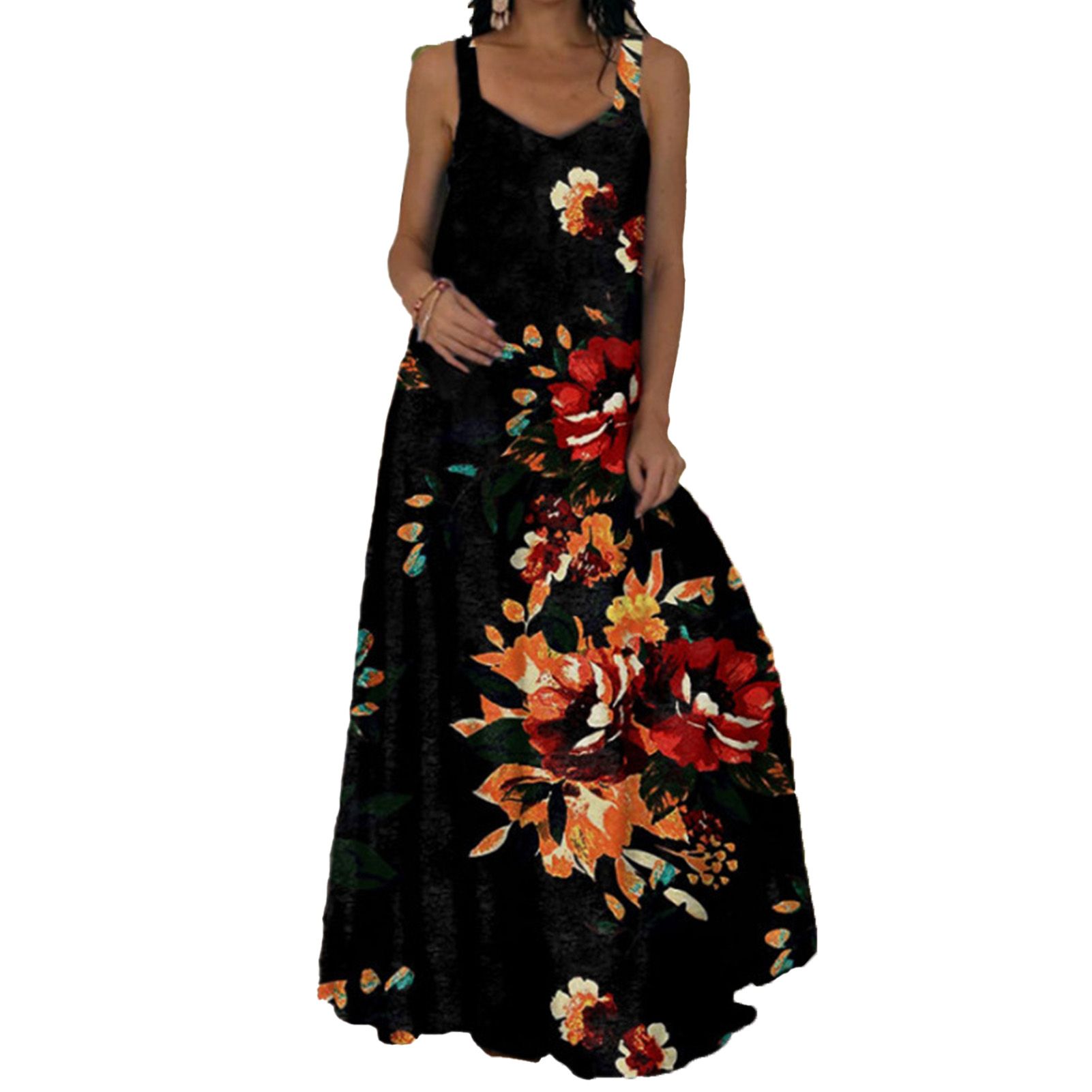 Women Dress Three-dimensional Tament Sleeveless Camisole Dress