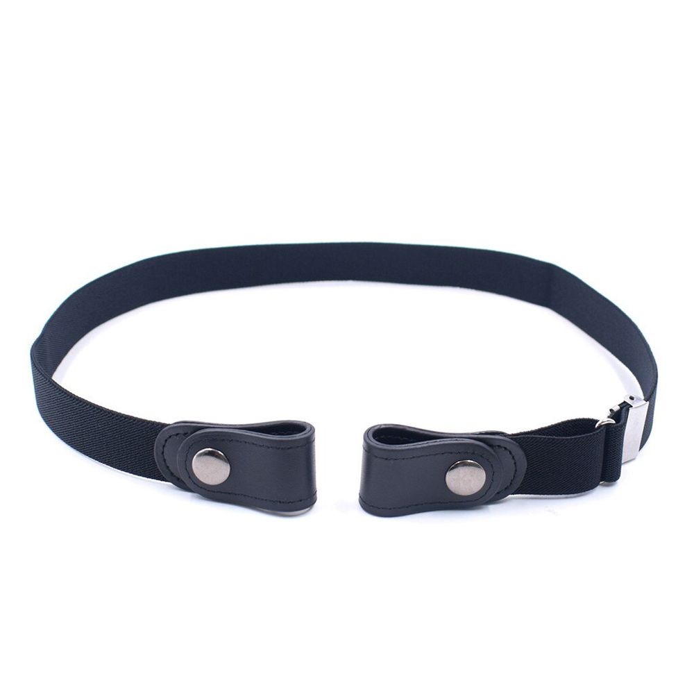 Buckle-Free Belt For Jean Pants No Buckle Stretch Elastic Waist Belt For Adult/Children ,No Hassle Waist Belt