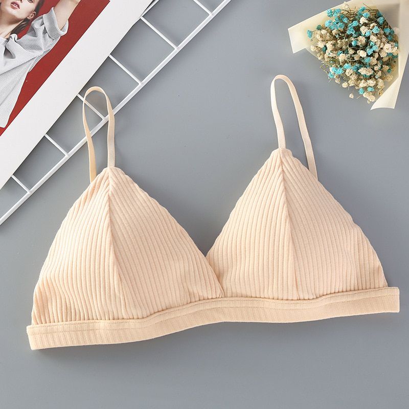 French Style Bralette Women Push Up Bra Lingerie  Seamless Underwear Bras Brassiere Comfortable Wire Free Underwear