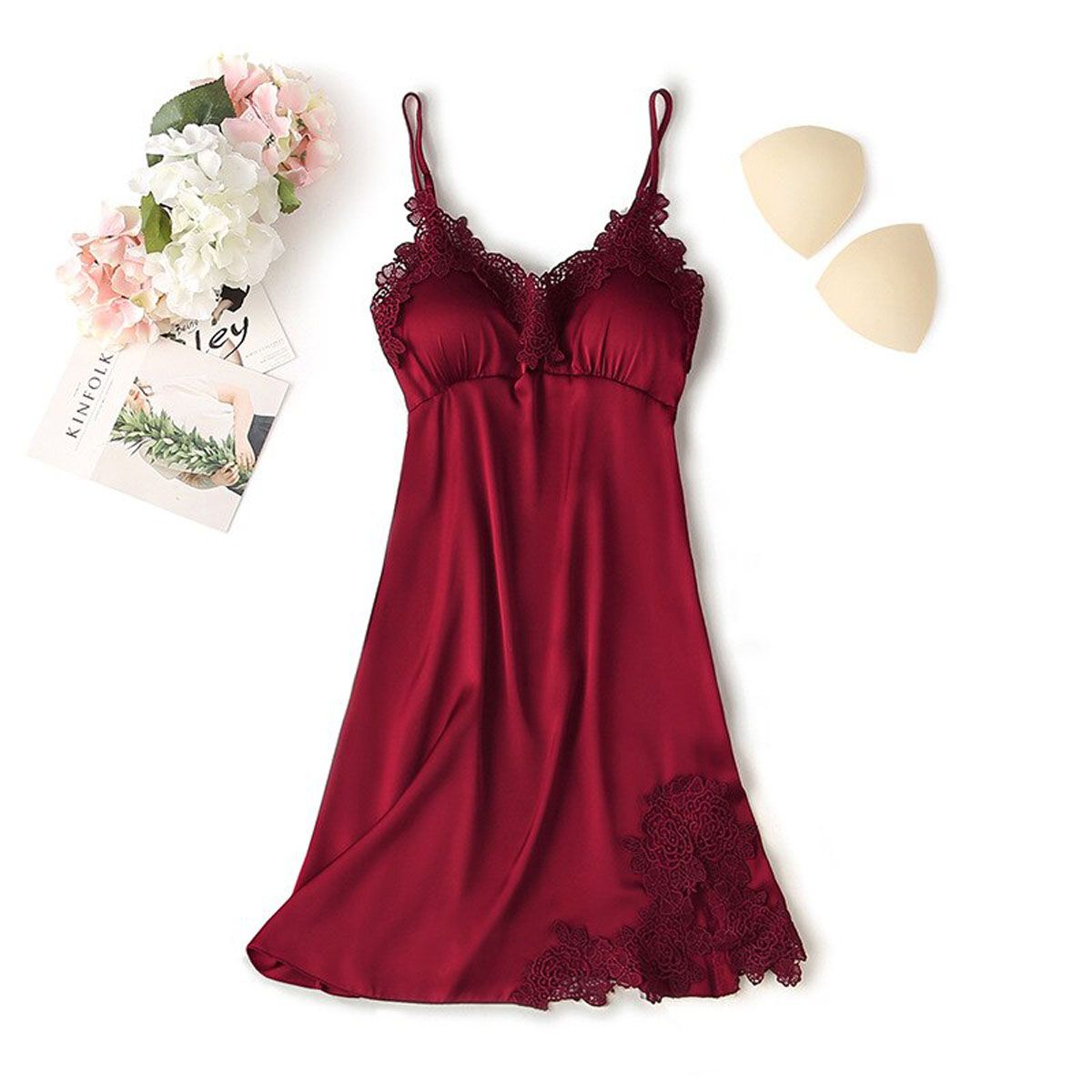 5 Pieces Women Pajamas Sets Faux Silk Pajamas Sleepwear Sets Elegant y Lace Fashion Spring Autumn Homewear