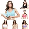 Solid Color Women Seamless Cross Anti-sagg Sports Bra Yoga Bralette Underwear