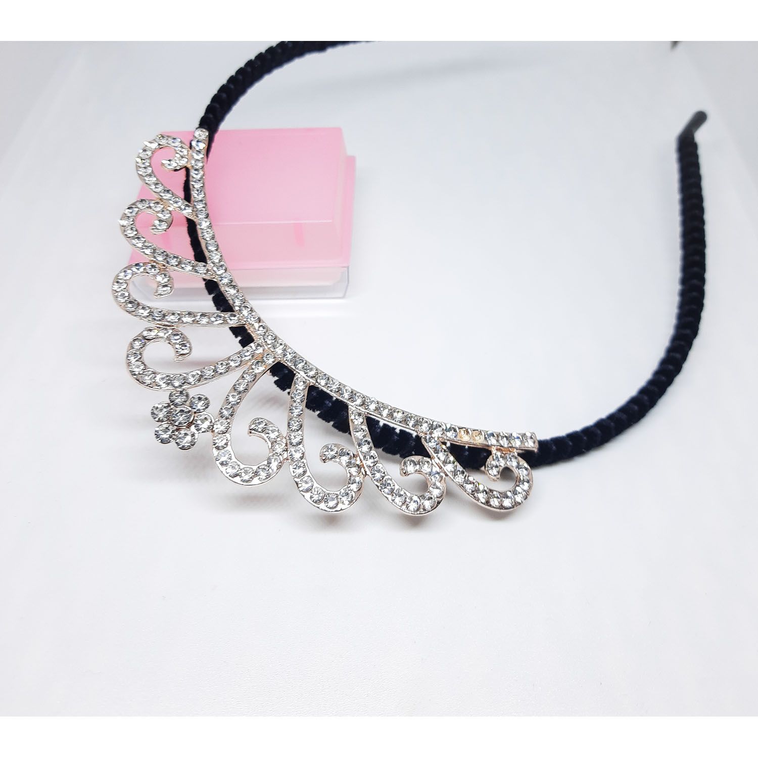Gifts headband children's crown headdress Frozen same hair accessories crown metal frame silver coating not easy broken