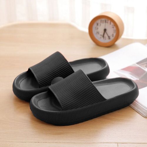 Thick Sole Home Women Soft Slippers Summer Casual Non-slip Slides Woman Flat Heels Comfortable Sandals Female Flip Flops