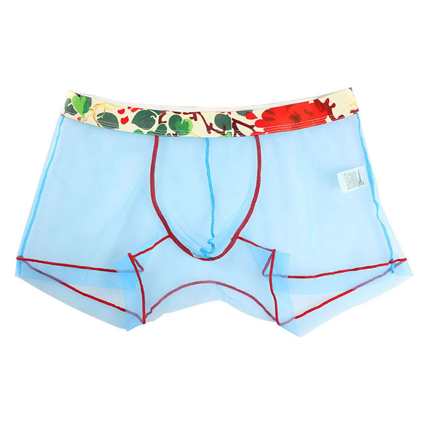 Men Underwear Comfortable Stylish See-through Men's Fishnet Briefs See-through Underwear