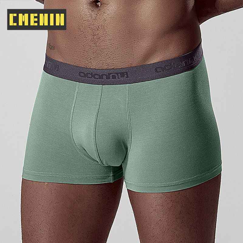 CMENIN Comfortable    New Spandex  Men Underwear Boxer Trunks Quick Dry Mens Boxershorts Underpants Boxers AD306